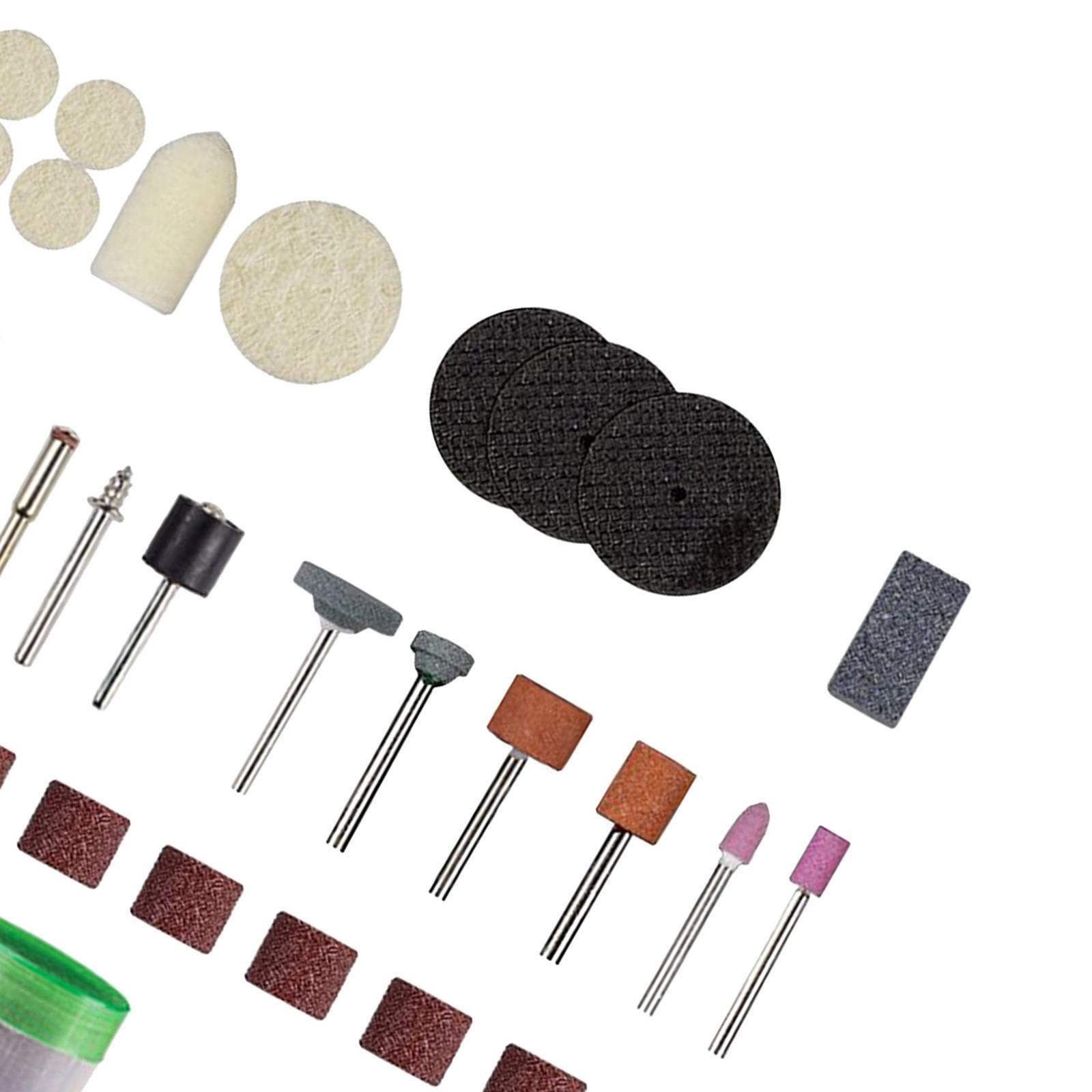 105Pcs Mini Rotary Tool Kit Electric Grinder Accessories Sanding Polishing