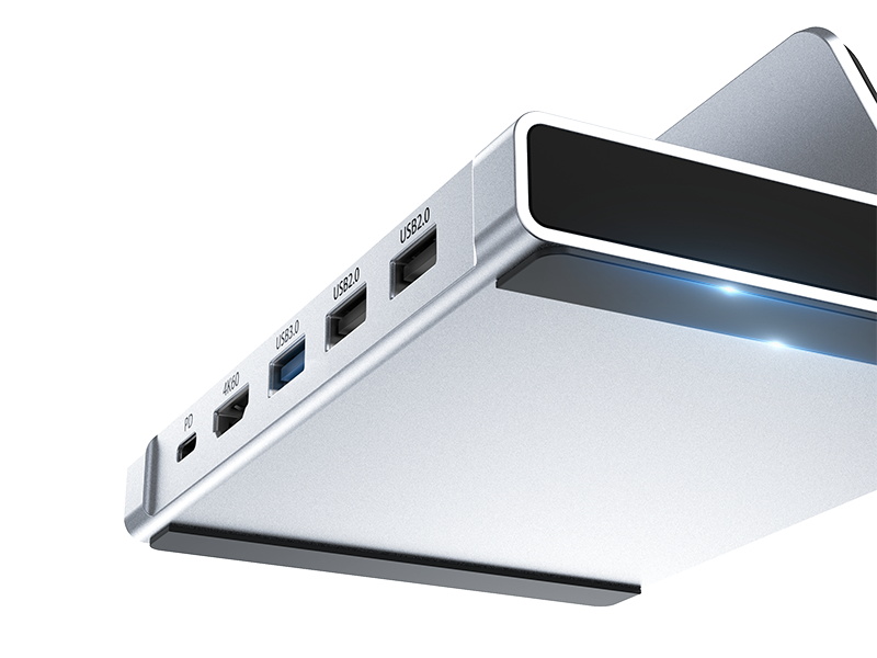 Bộ Hub chuyển đổi Choetech HUB-M77 5in1 Docking Station (HDMI 4K60Hz + USB*3 + PD100W)- Hàng chính hãng
