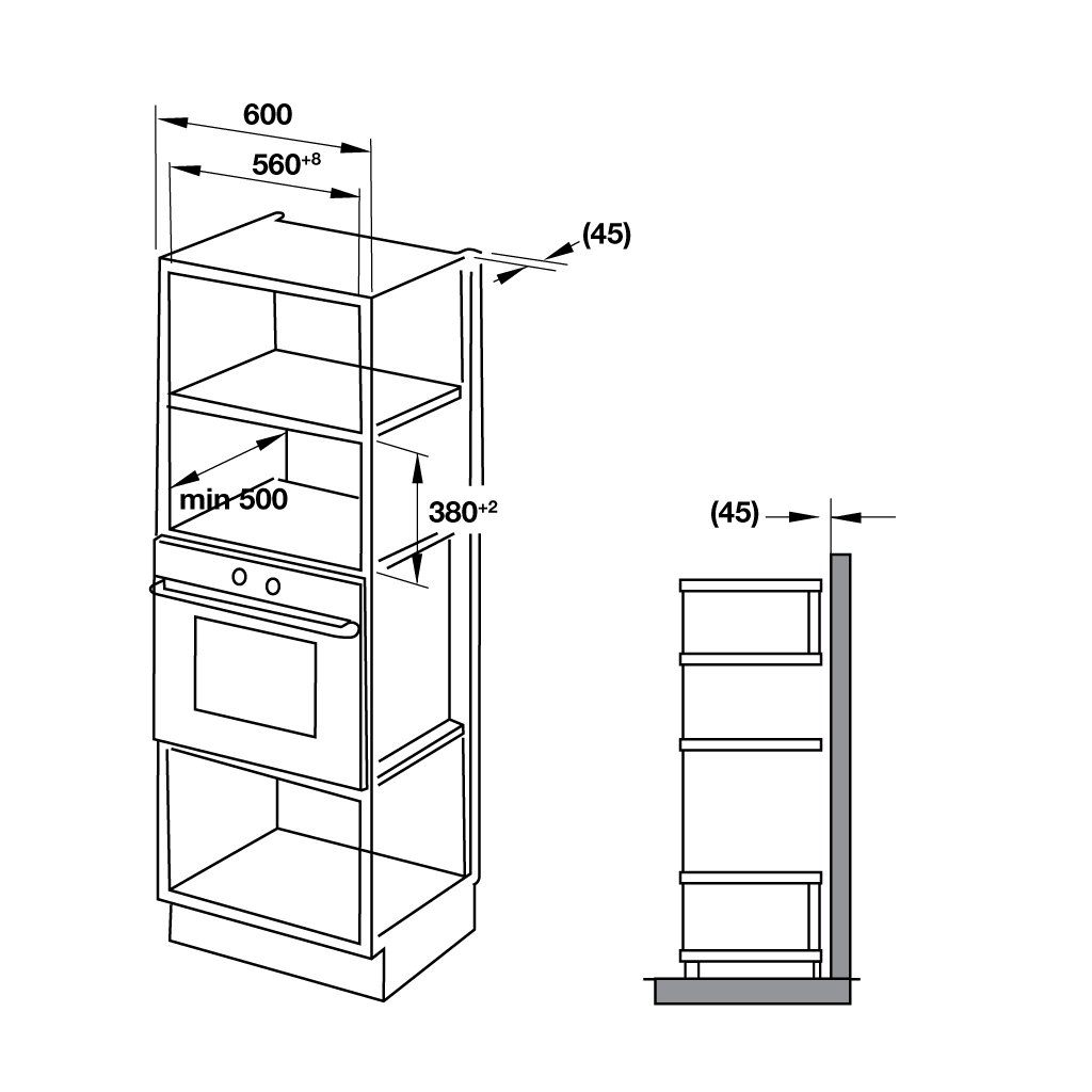 LÒ VI SÓNG KẾT HỢP NƯỚNG HM-B38D/538.31.200 - HÀNG CHÍNH HÃNG