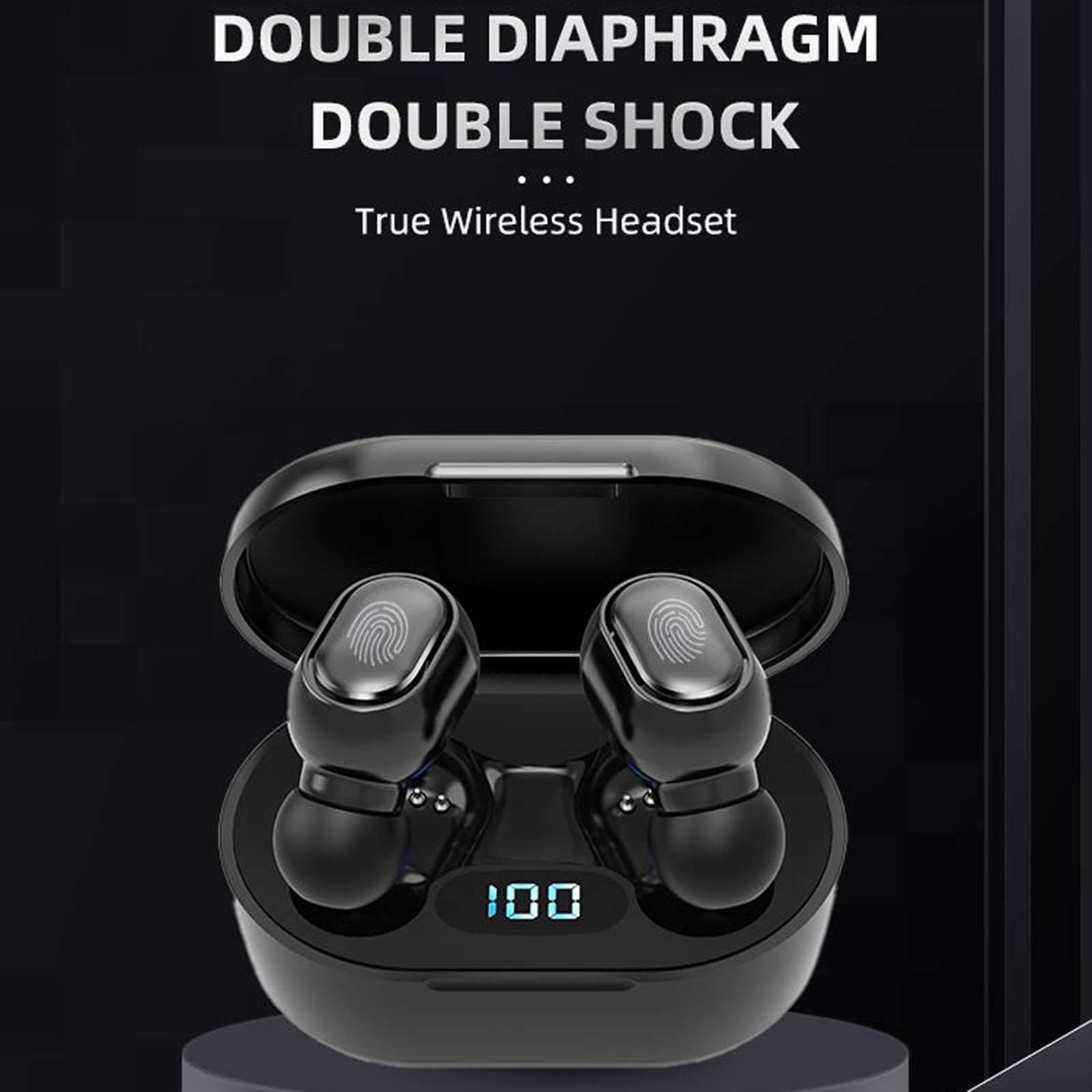Tai Nghe Không Dây TWS Bluetooth 5.1 Với Mic Điều Khiển Cảm Ứng Chống Nước