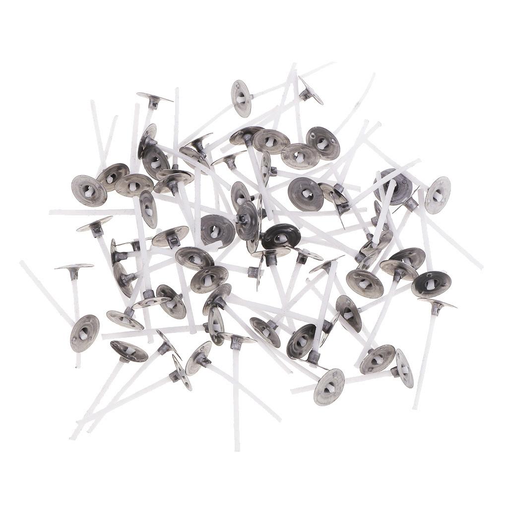 100 Pieces Pure White Cotton Candle Wicks For Home Candle Making