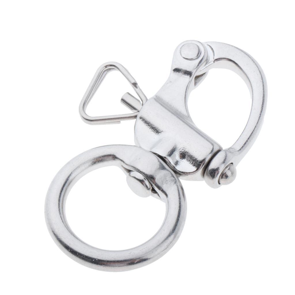 Stainless Steel  Shackle Kayak Yacht   Release Clasp