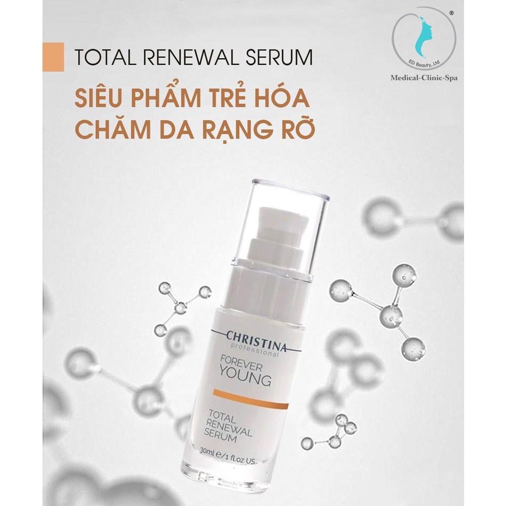 Tinh chất dưỡng Christina Total Renewal Serum – Huyết thanh trẻ hóa, tái tạo, hồi sinh làn da 100ml - Hee's Beauty