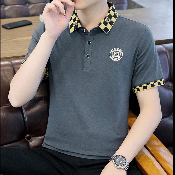 Áo thun nam có cổ tay ngắn vải cotton chống nhăn co giãn thoải mái chống nhăn mẫu đẹp 2023 Skymen Fashion