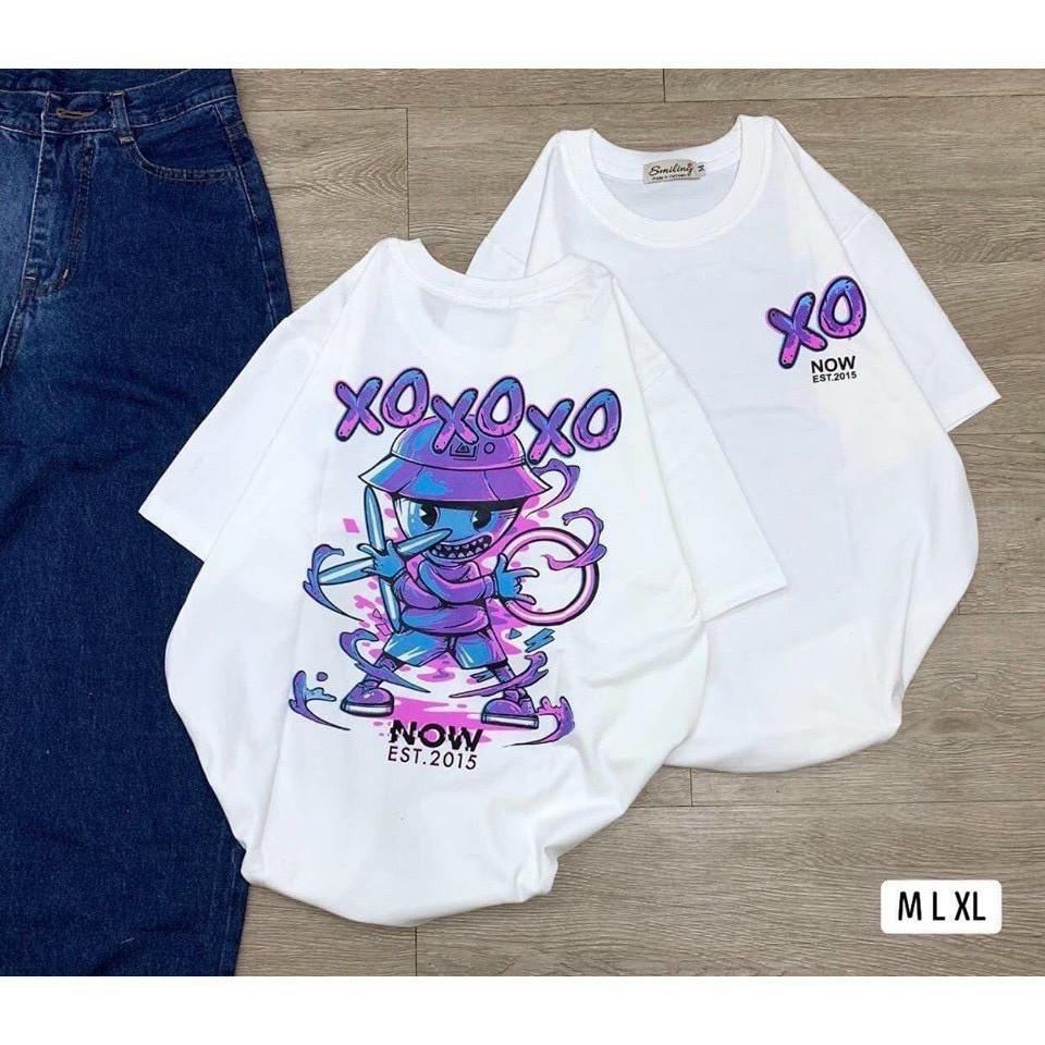 Áo Thun Tay Lỡ Unisex Freesize từ 40-70kg
