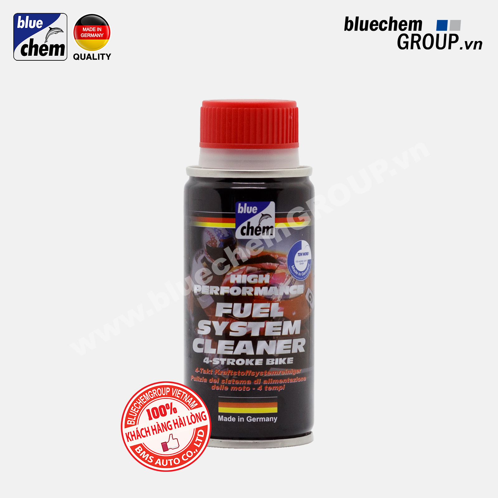 Dung dịch Bluechem Vệ sinh Hệ thống nhiên liệu Động cơ Xăng 250ml