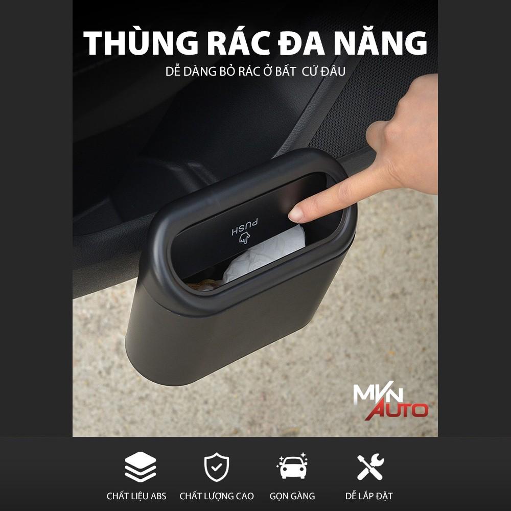 Thùng Rác Mini Để Trên Ô Tô – Thùng Rác Treo Trên Xe – Hộp Đựng Đồ Chuyên Dụng