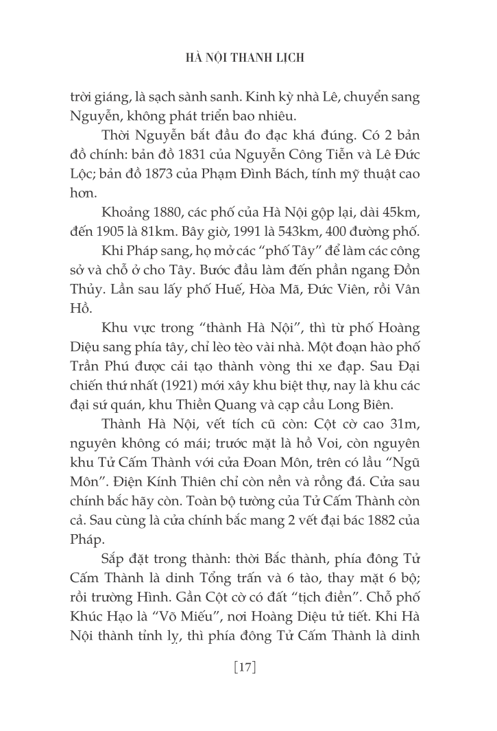 Sách Hà Nội Thanh Lịch (Tái Bản 2020)