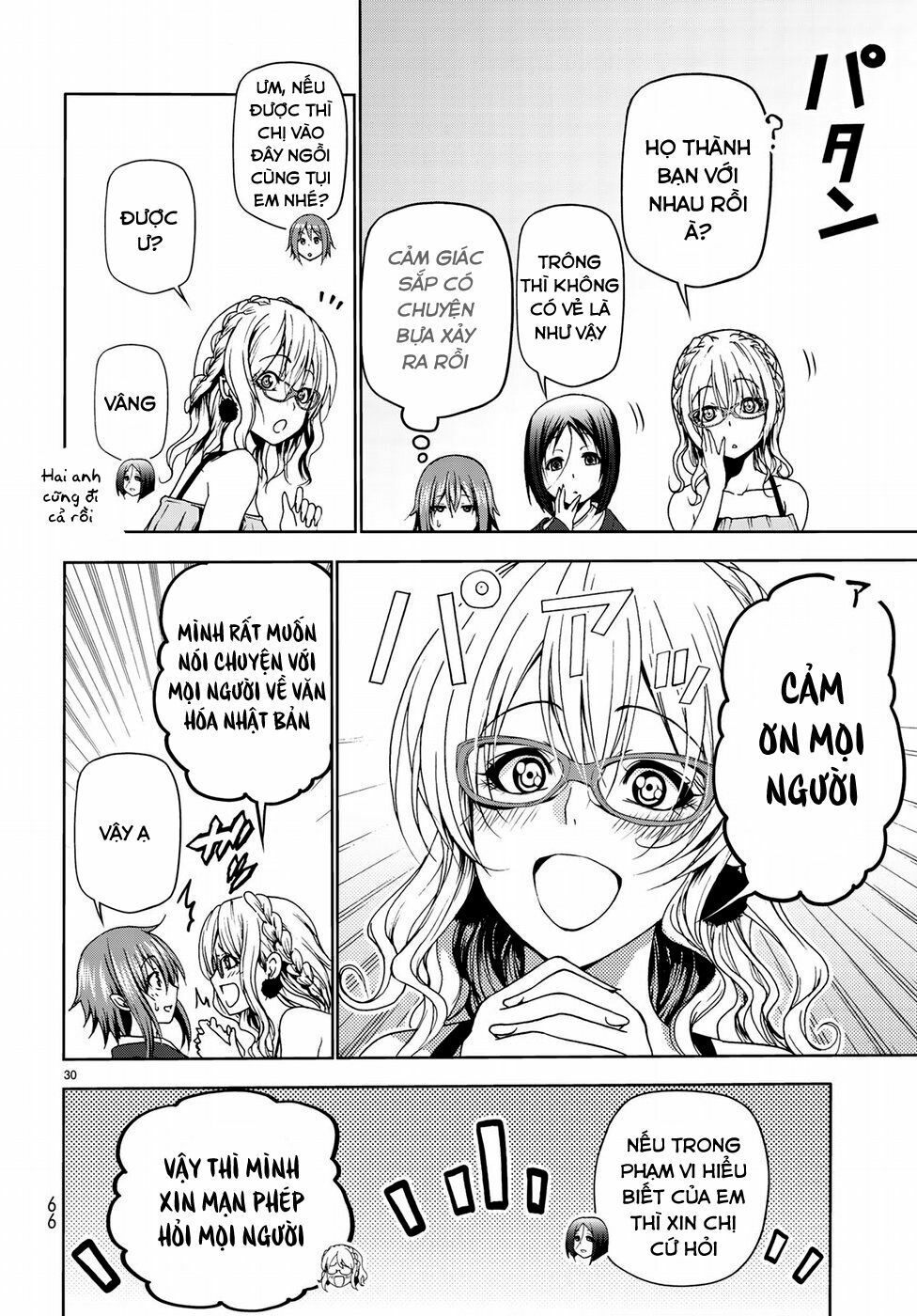 cô gái thích lặn - grand blue chapter 48 30