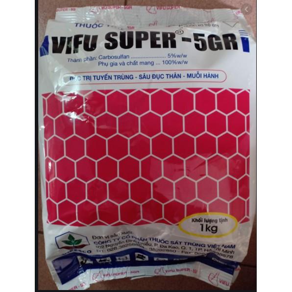 VIFU SUPER 5GR diệt tuyến trùng - sâu đục thân- muỗi hành