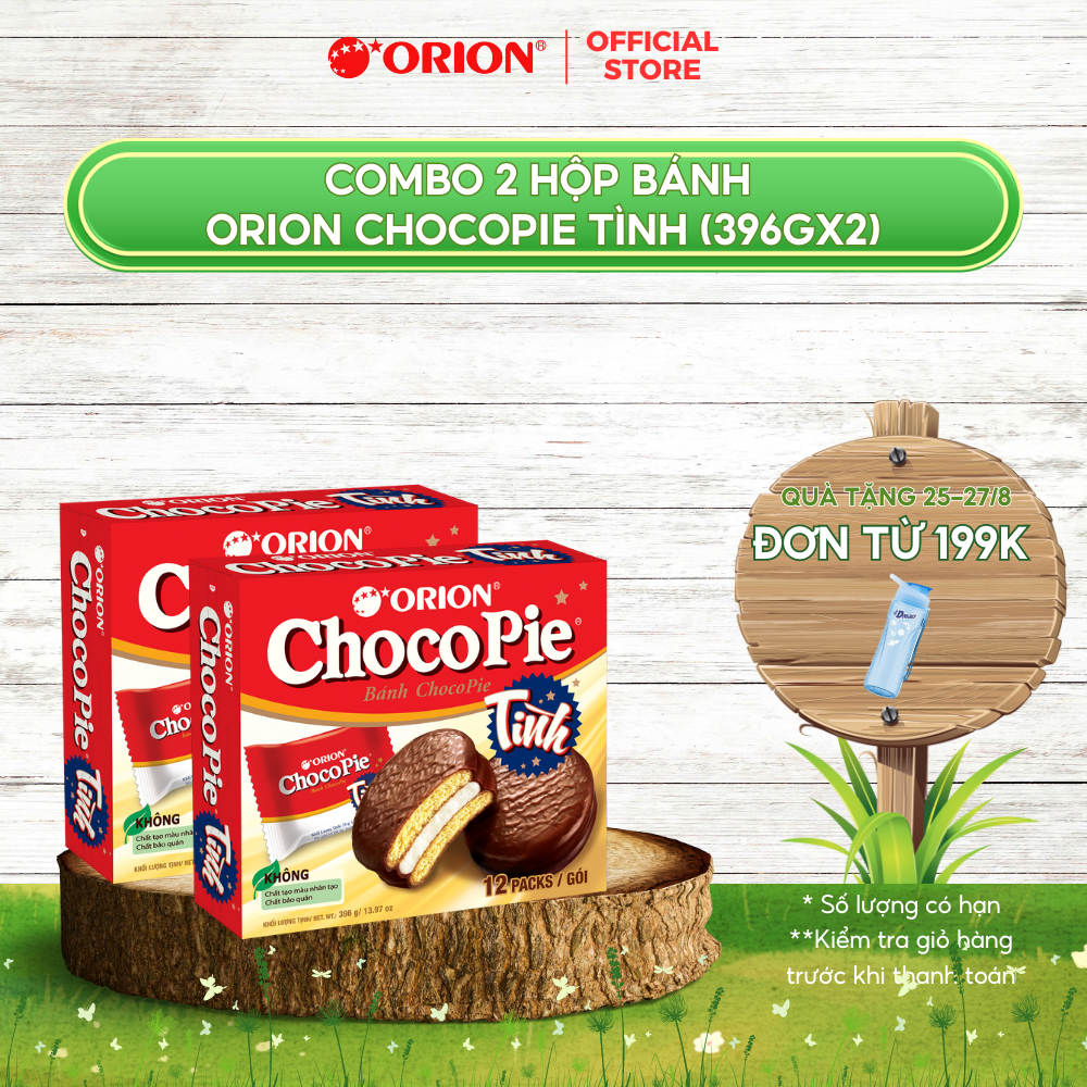 Combo 2 Hộp Bánh CHOCOPIE TÌNH