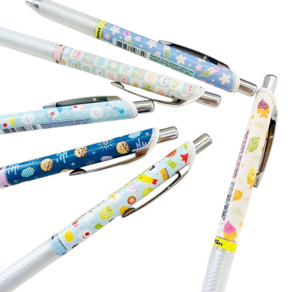 Bút Gel EnerGel Kawaii Snacks Series 0.5 mm - Pentel-BLN75KW46-C - Bento - Mực Xanh