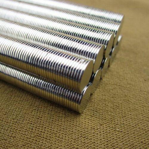 50 viên Nam châm trắng đất hiếm 10x1.5mm