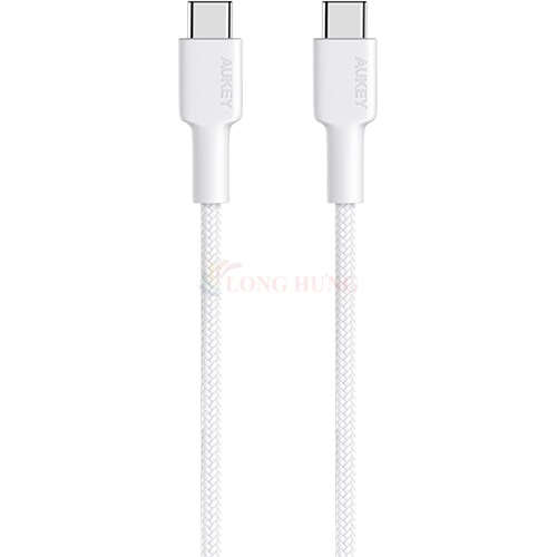 Cáp USB Type-C to Type-C Aukey Impulse Braided CC 0.9m CB-CD45 - Hàng chính hãng