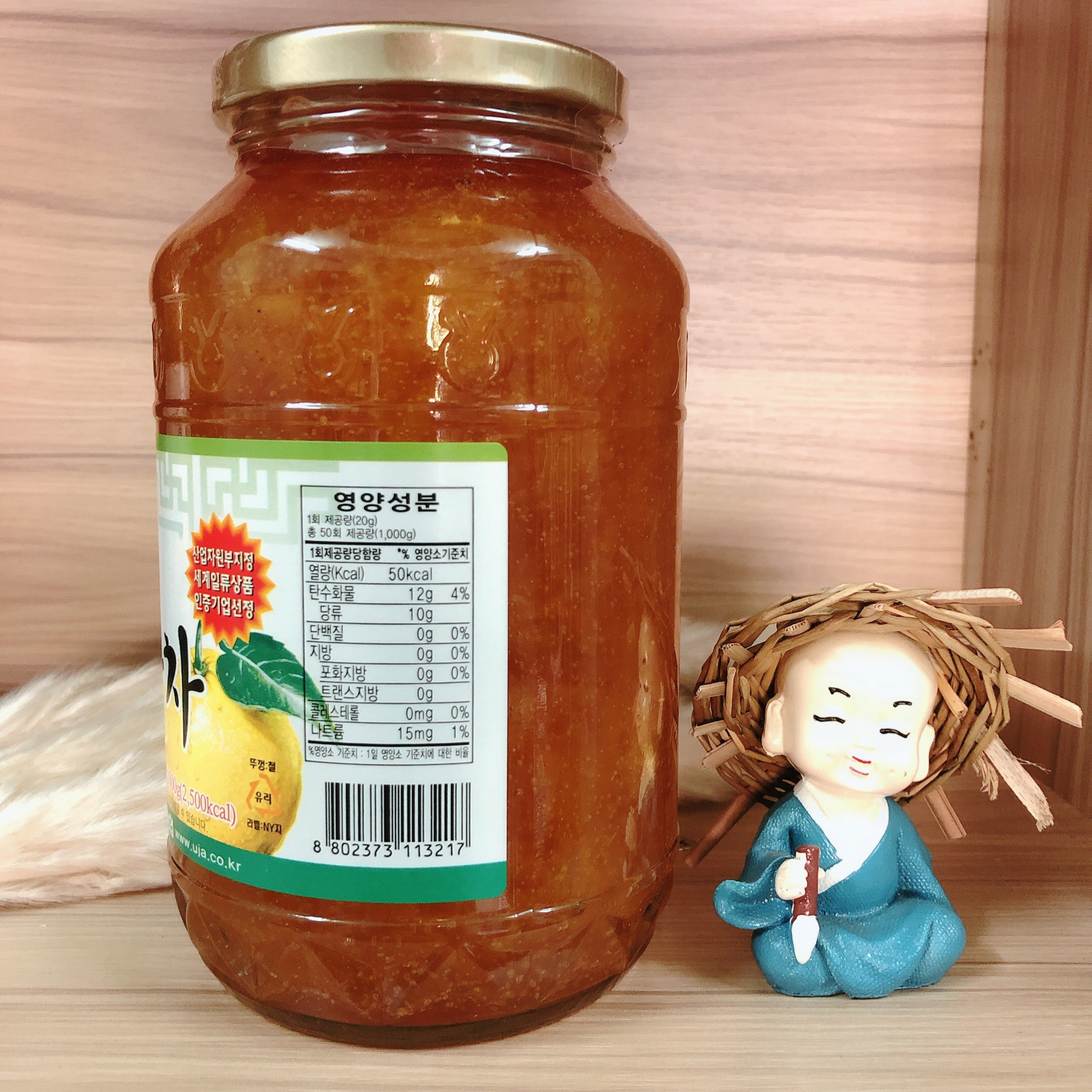 Mật ong chanh Citron Honey Tea Korea cao cấp 1kg Hàn Quốc