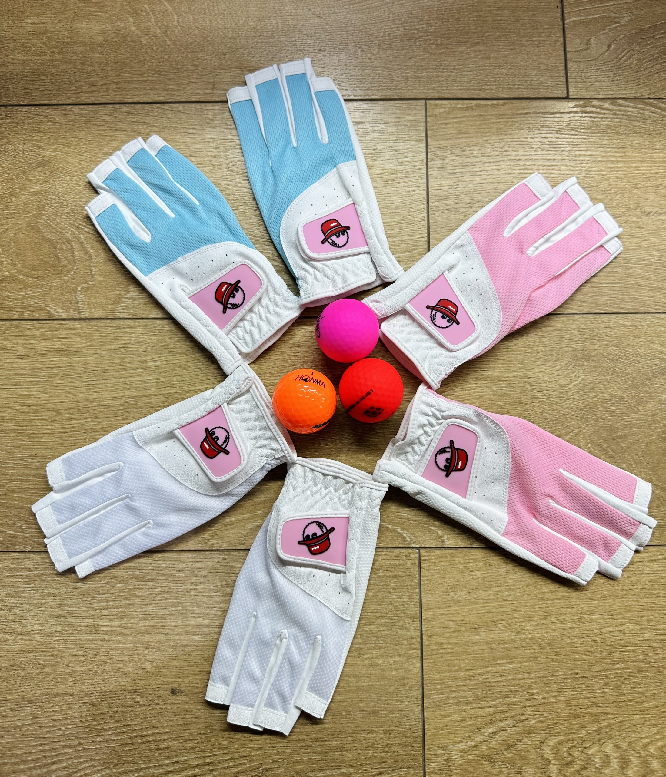 Găng tay đánh golf Nữ hở ngón ôm tay thoáng khí GT003