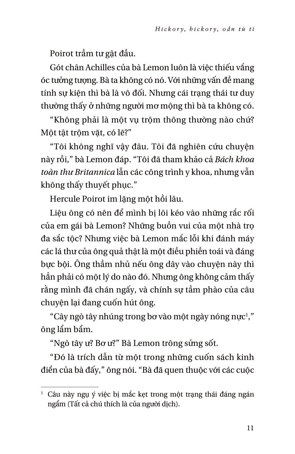 Hickory, Hickory, Oẳn Tù Tì