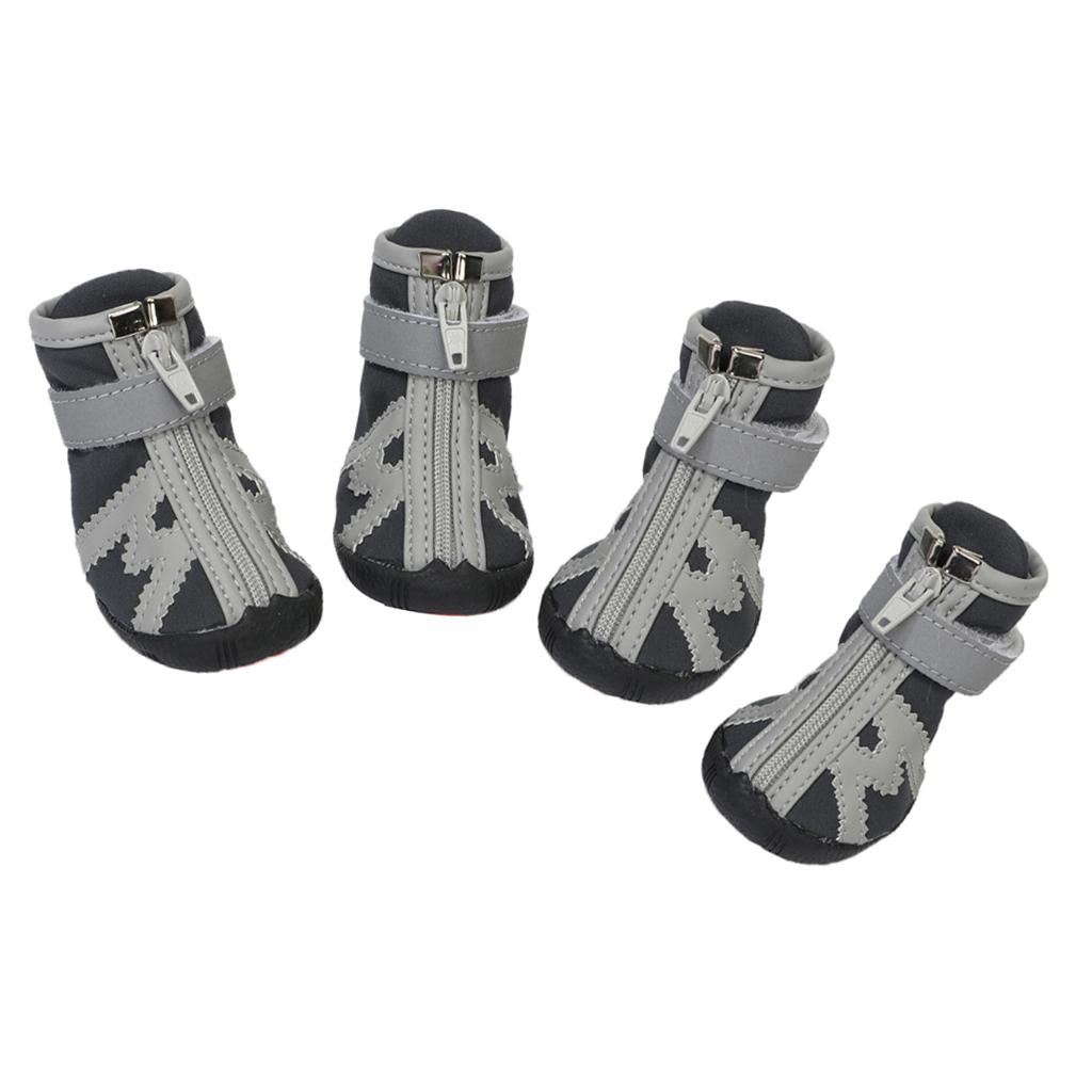 Pet WaterProof Rain Shoes Pet Puppy Outdoor Warm Anti-Slip Shoes