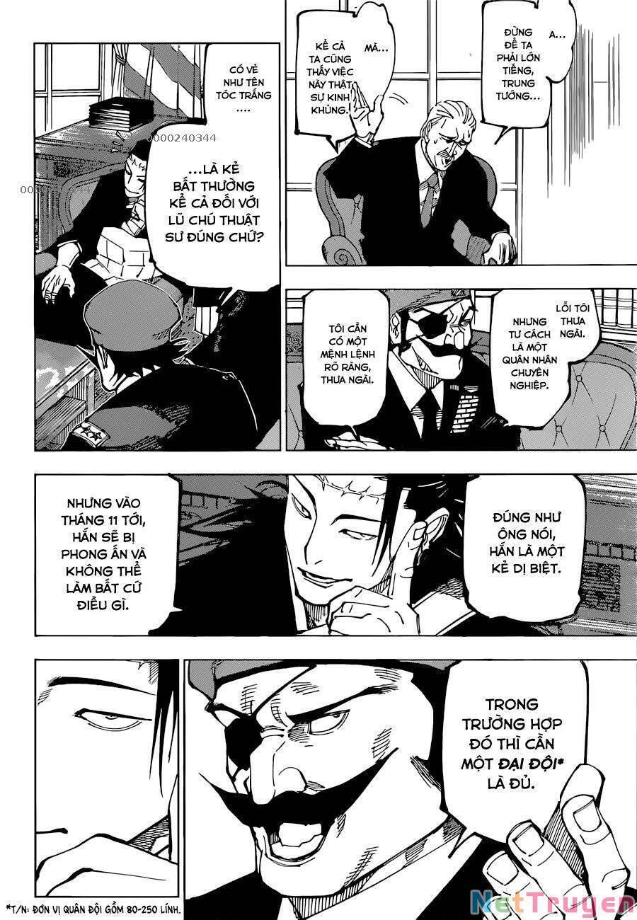 jujutsu kaisen - chú thuật hồi chiến chapter 201 8