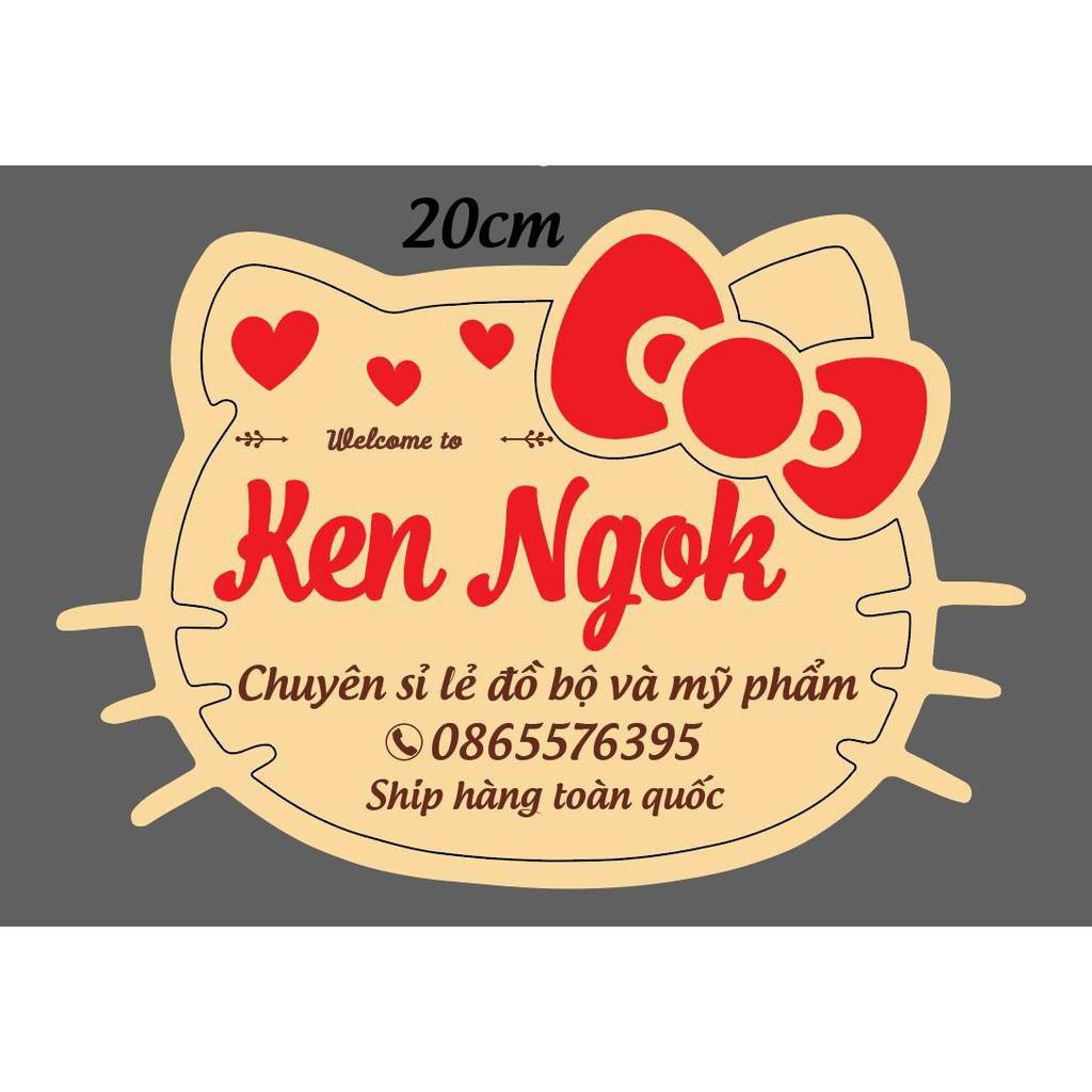 Bảng gỗ thiết kế riêng CHO SHOP VÀ NHÀ CỬA