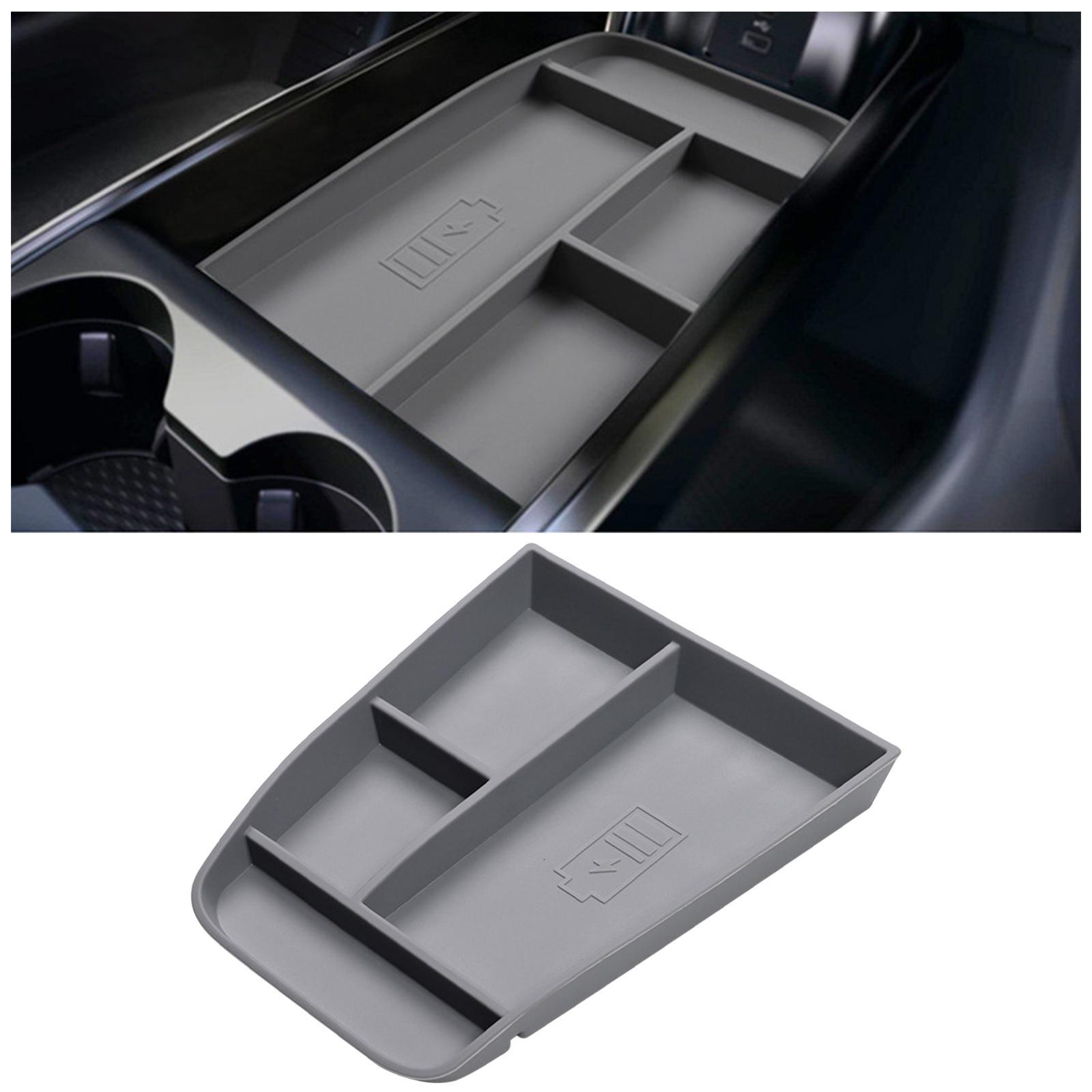 2Pcs Center Console Organizer Tray Fit for Ford Mustang Mach E 2021 2022