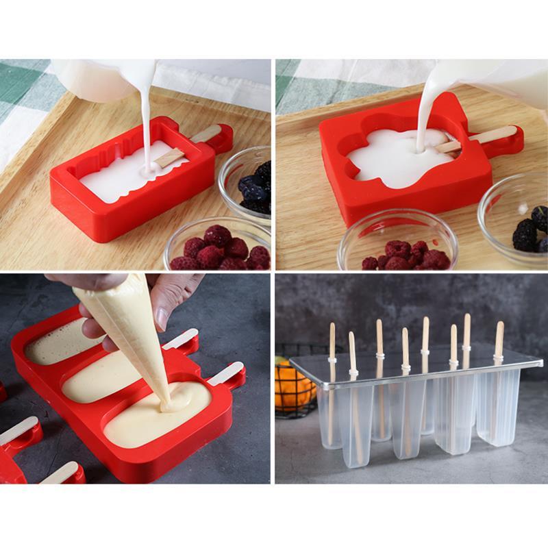 Set 50 que làm kem bằng gỗ tự nhiên an toàn