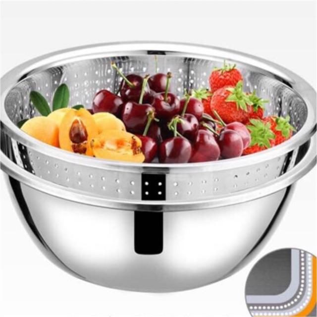 SET 5 MÓN TÔ INOX 5 KÍCH CỠ