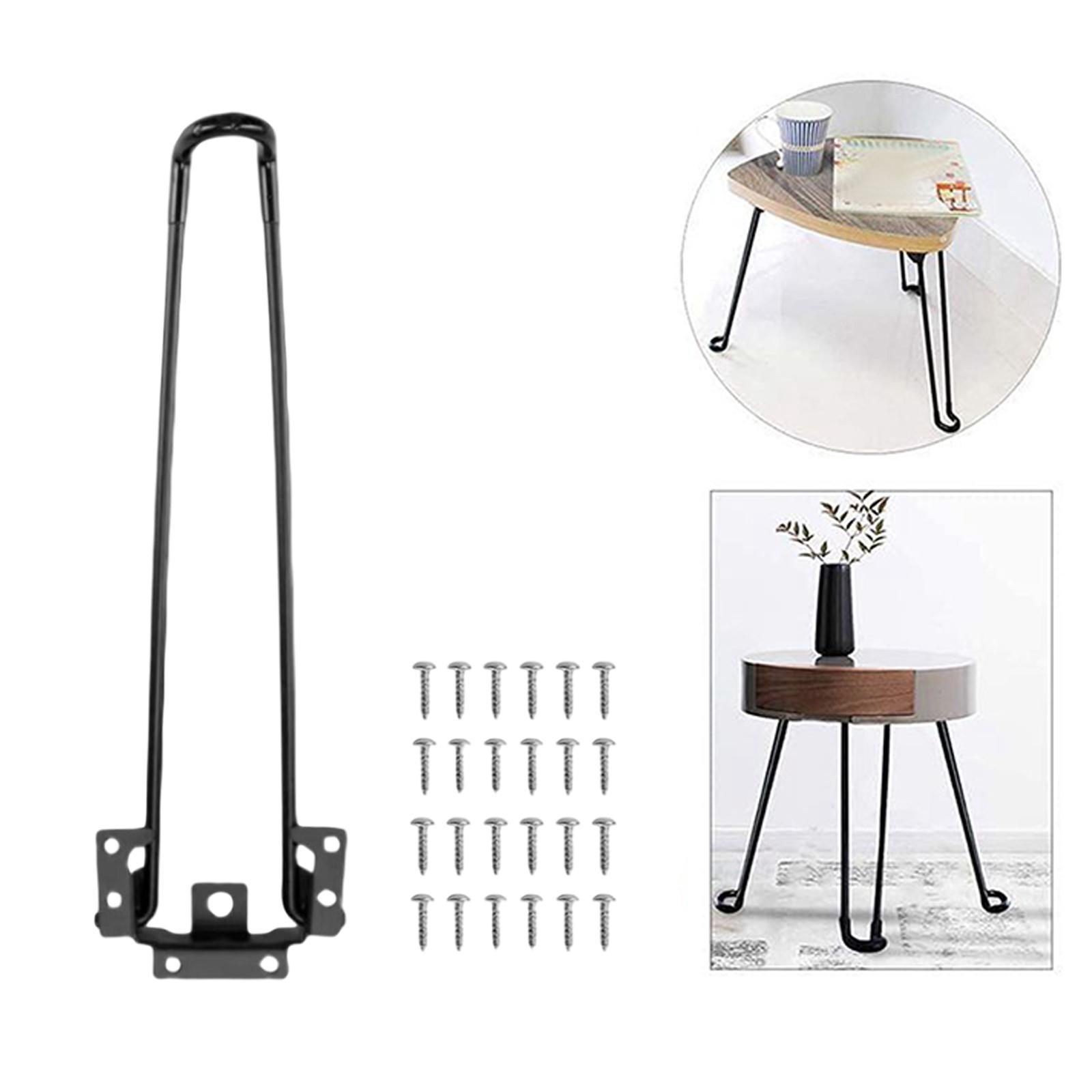 Foldable Hairpin Leg Folding Table Leg DIY Bench Leg for Coffee End Tables
