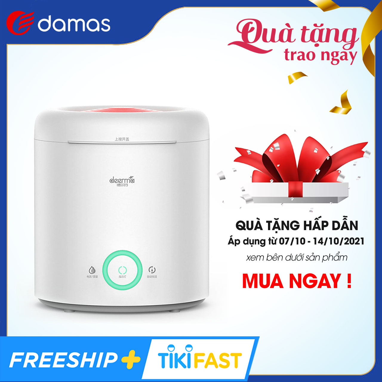 Máy Phun Sương Deerma DEM F301 - Nhập Khẩu