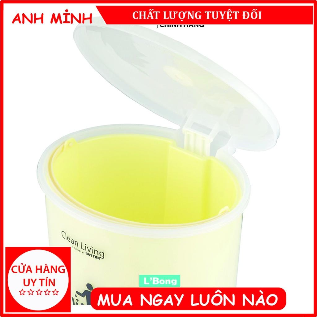 Thùng Rác Oval Nhỏ Duy Tân