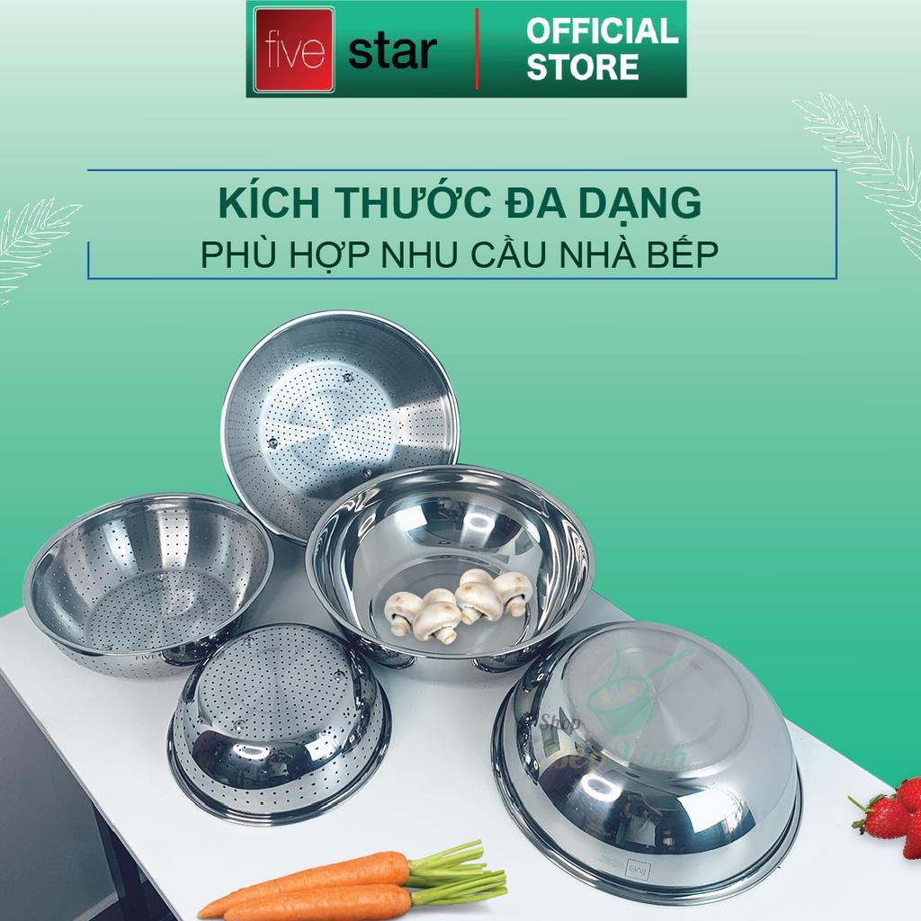 Rổ lưới inox cao cấp Fivestar 22cm / 26cm / 30cm