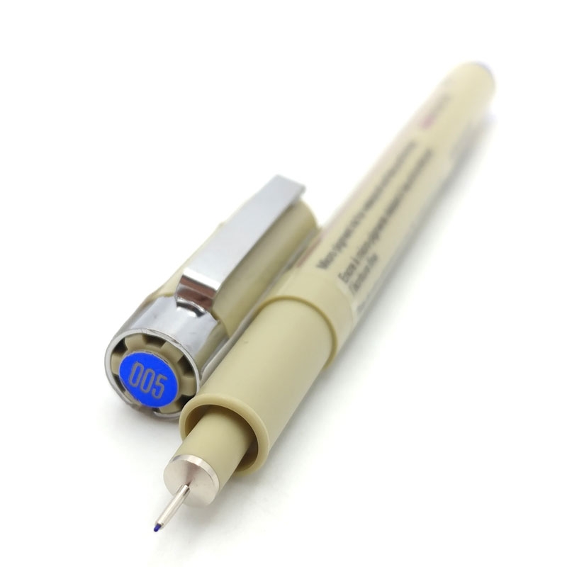 Bút Đi Nét Sakura Pigma Micron 005 - Màu Xanh