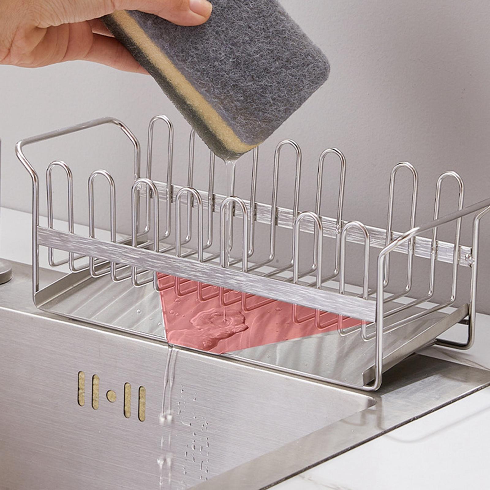Kitchen Sink Caddy Organizer for Hand Soap Bottles Sink Soap Dispenser