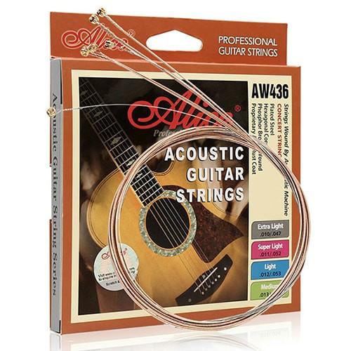 Dây đàn guitar acoustic alice a436- Tặng 1 pick gảy