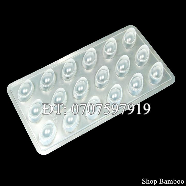 Khuôn làm bánh, rau câu, socola 18 thỏi vàng - Mã số Q 1746