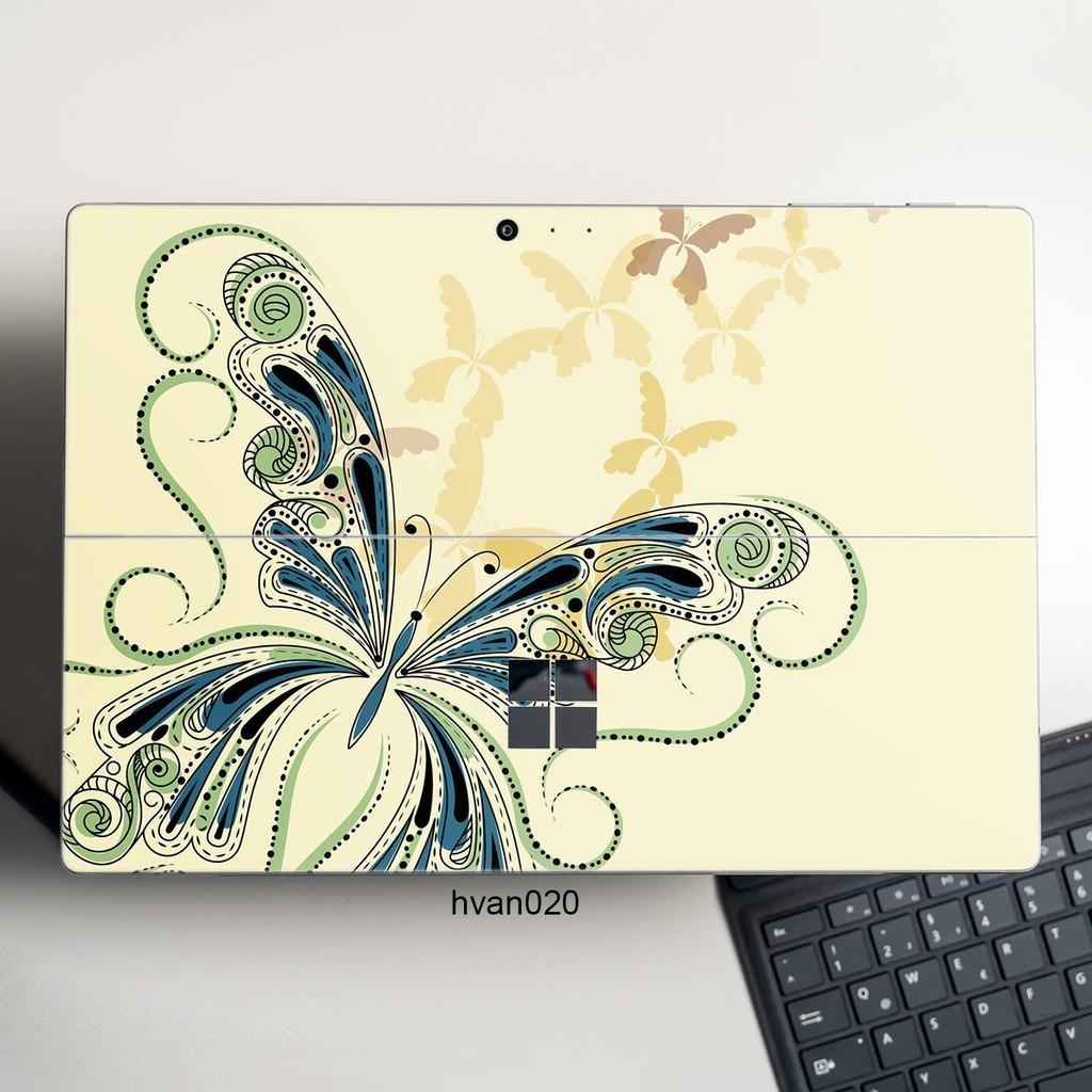 Skin dán hình Hoa văn x04 cho Surface 3 2015; Go, Go 2, Go 3; Pro 2 3 4 5 6 7 8 X