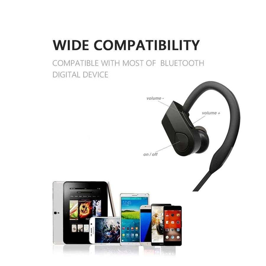 K98 K100 Tai Nghe Nhét Tai Không Dây Bluetooth-Tương Thích Thể Thao Tai Nghe Chống Ồn Tai Nghe Có Mic Cho IPone 11 12 Xiaomi Android