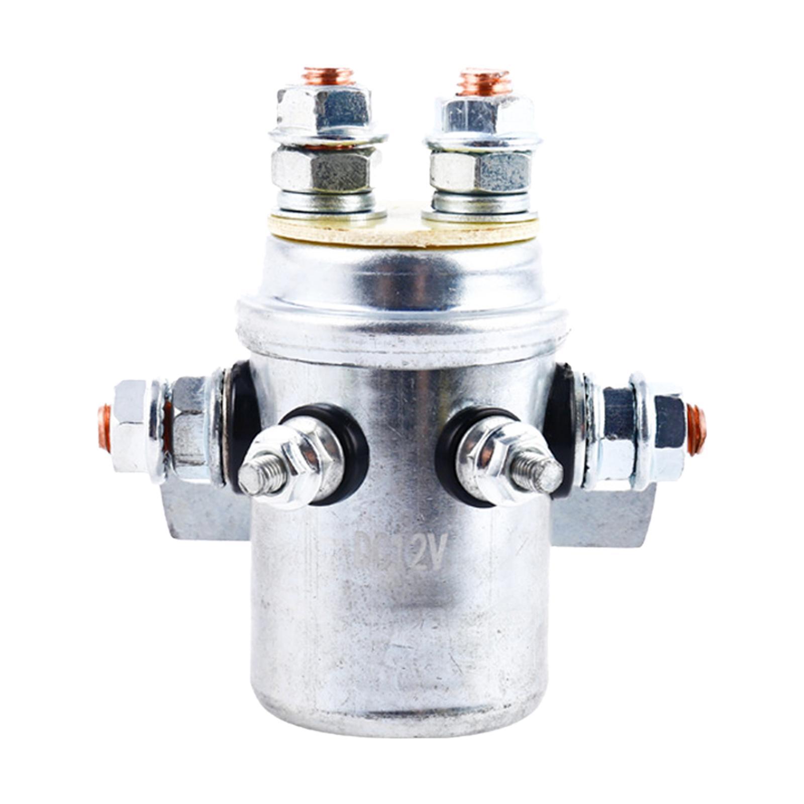 Switch Relay Solenoid 3 Terminal Marine 12V 600A Winch Contactor Continuous Solenoid Relay