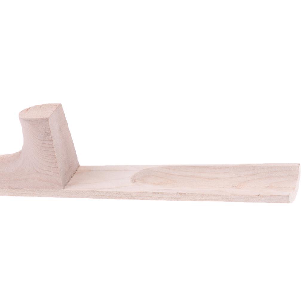 Unfinished 4/4 Violin Neck+Fingerboard Fretboard Set Violin Headstock