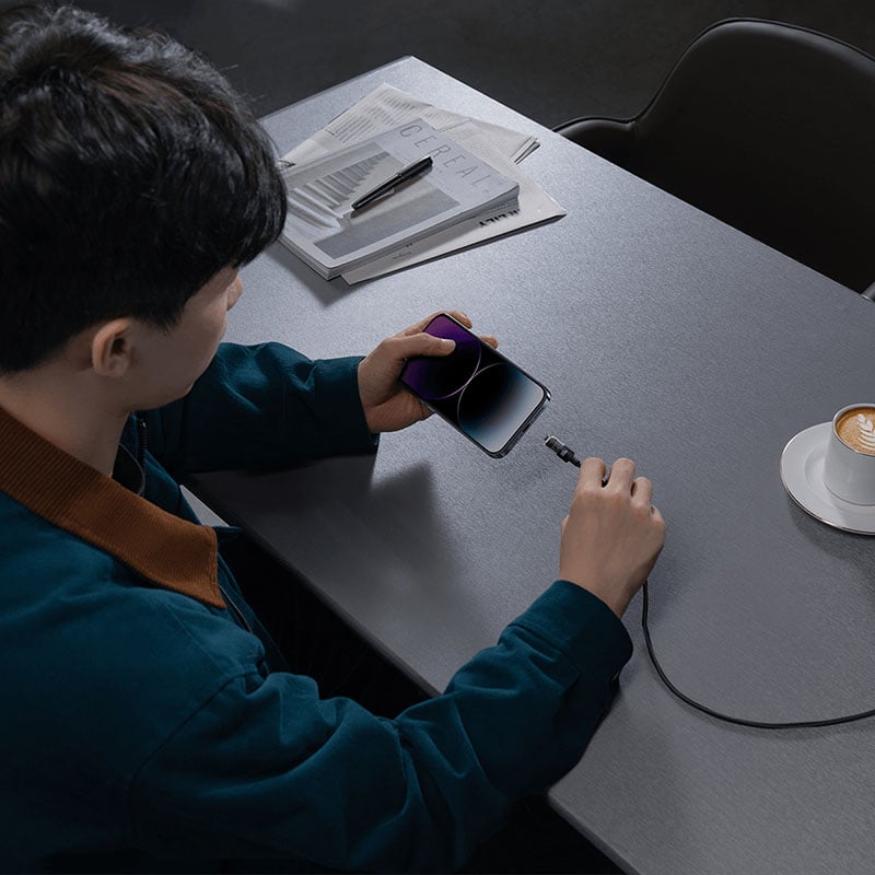 Cáp Sạc Nhanh Baseus Gem C to IP 20W (Fast-Charging Data Cable) - Hàng chính hãng