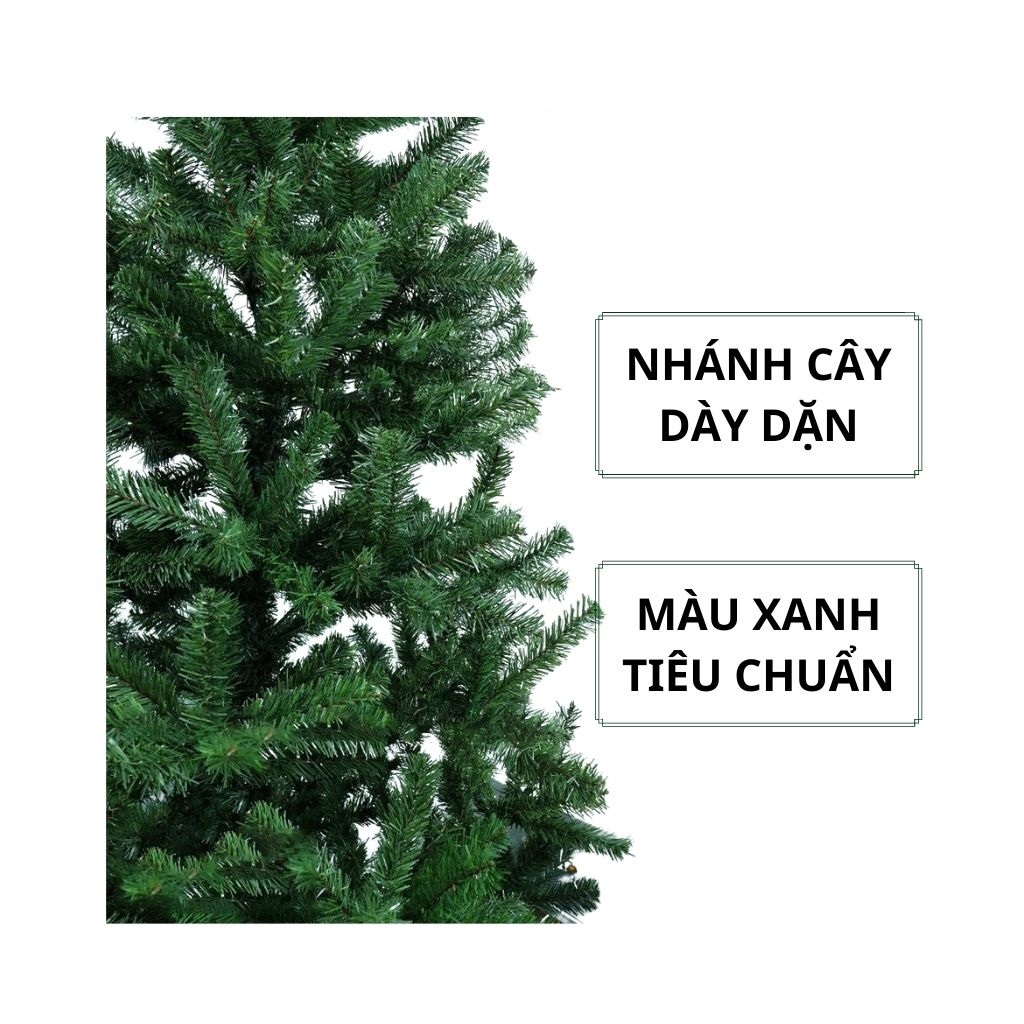 Cây Thông Noel 2m4 Kèm Bộ Phụ Kiện 258 Món Quả Châu Bông Tuyết Thiệp Quả Thông Dây Đèn Led...Trang Trí Cây Thông Giáng Sinh 2.4m