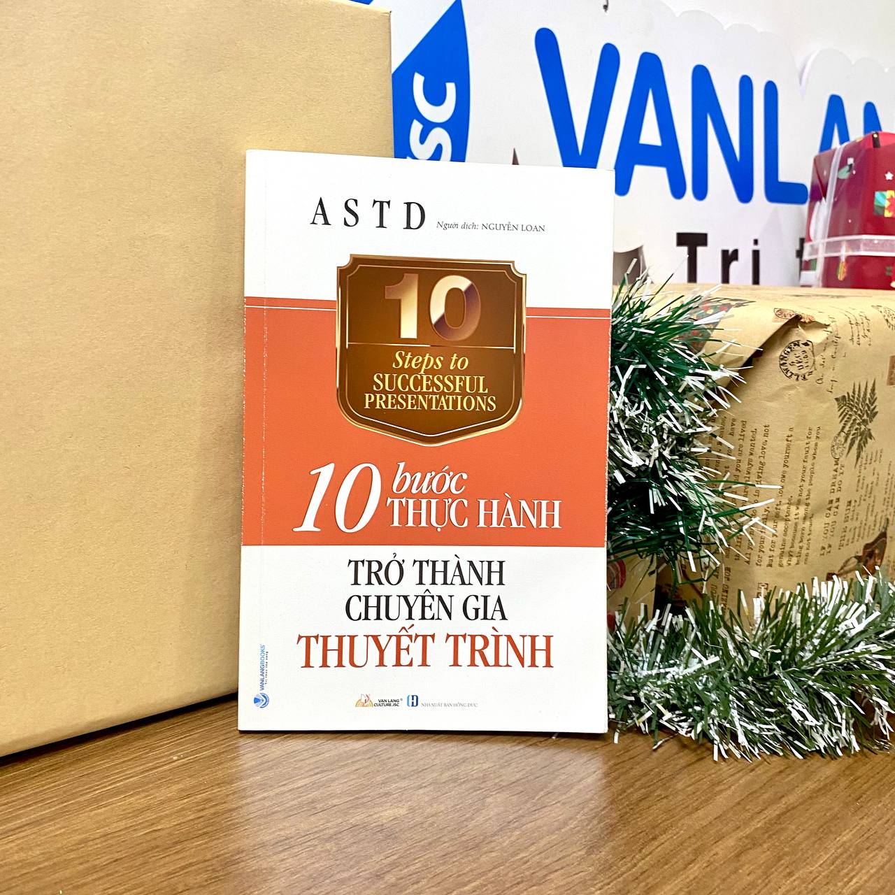 Sách 10 Bước Thực Hành Trở Thành Chuyên Gia Thuyết Trình