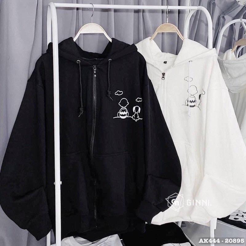 Áo Khoác Nam Nữ Nỉ Bông Dày Hàng QC Jackets Nỉ Đôi BABY & DOG
