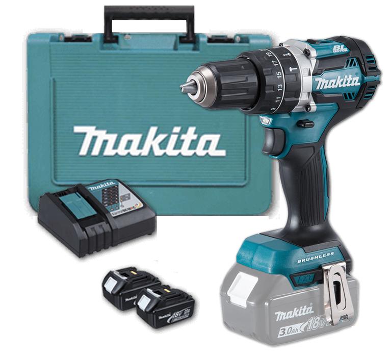 Máy Khoan Bắt Vít Dùng Pin Makita DHP484RFE(18V) (18V-3.0AH) - Hàng chính hãng