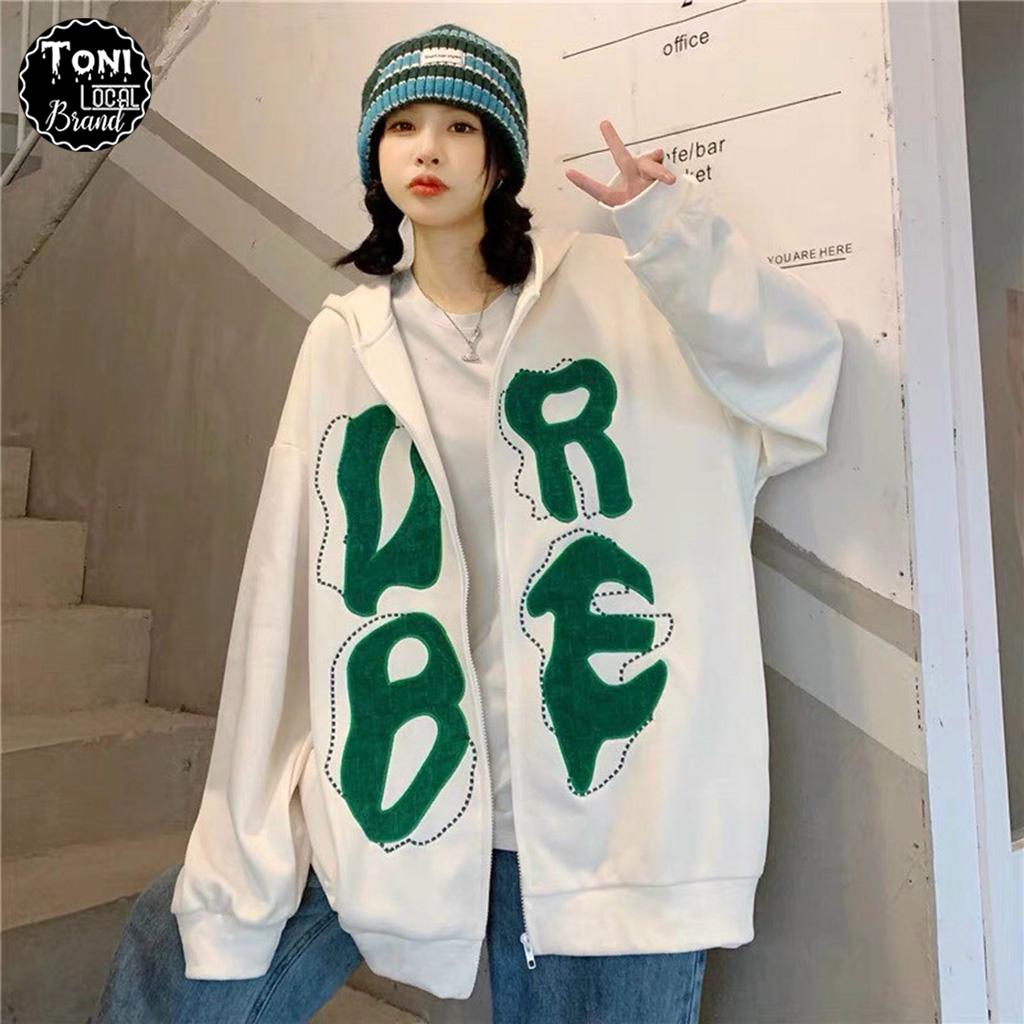 Áo Hoodie Zip Nỉ Ngoại UBRE - Áo Khoác Nỉ nam nữ Unisex