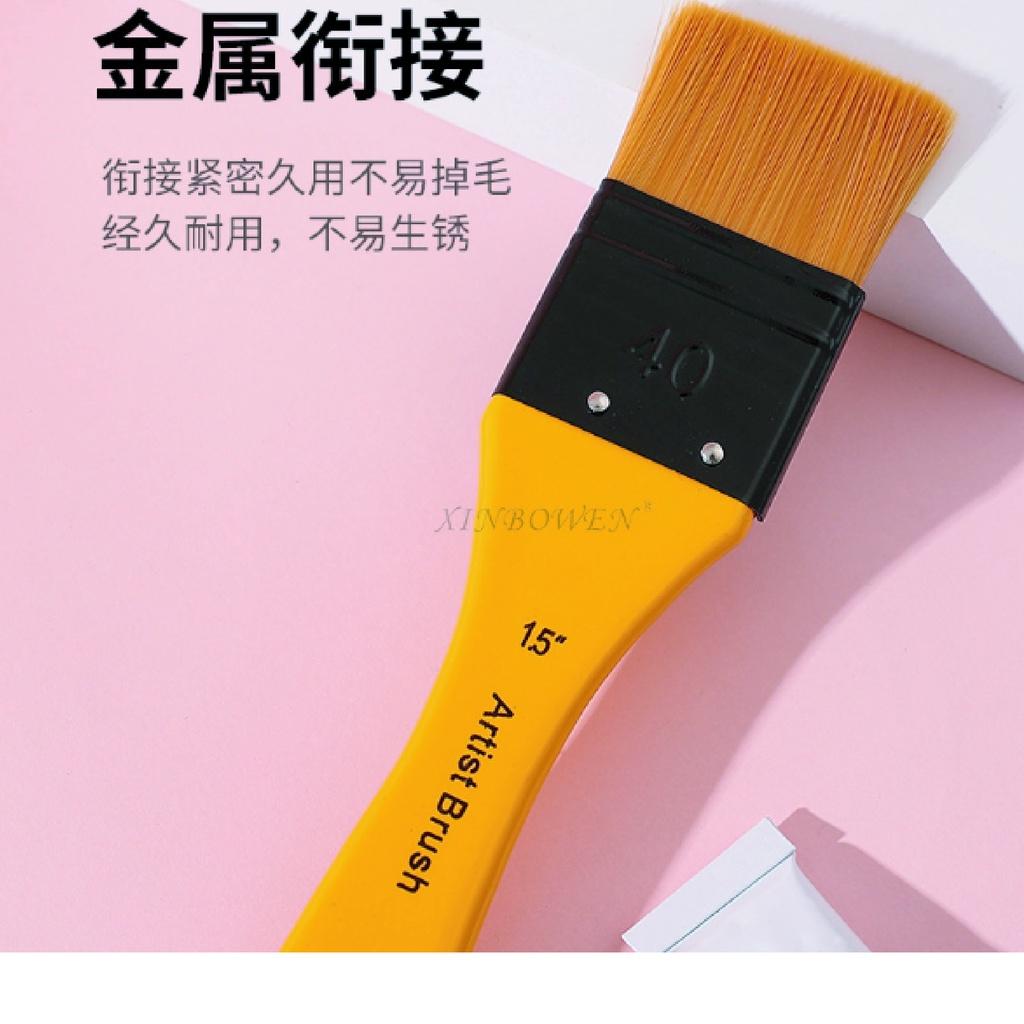 Bộ cọ 6 cây vẽ màu acrylic, màu nước, màu poster