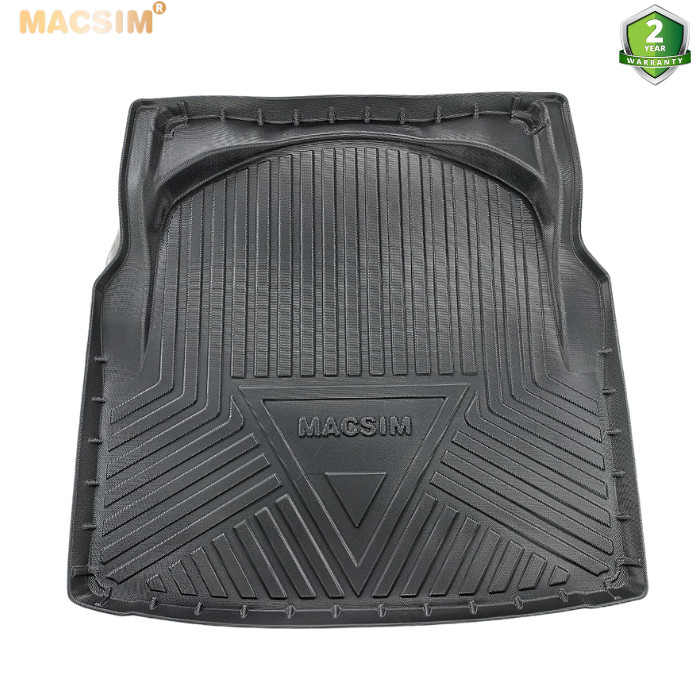 Thảm lót cốp xe ô tô qd Mercedes E 2010- 2015 nhãn hiệu Macsim chất liệu TPV cao cấp màu đen