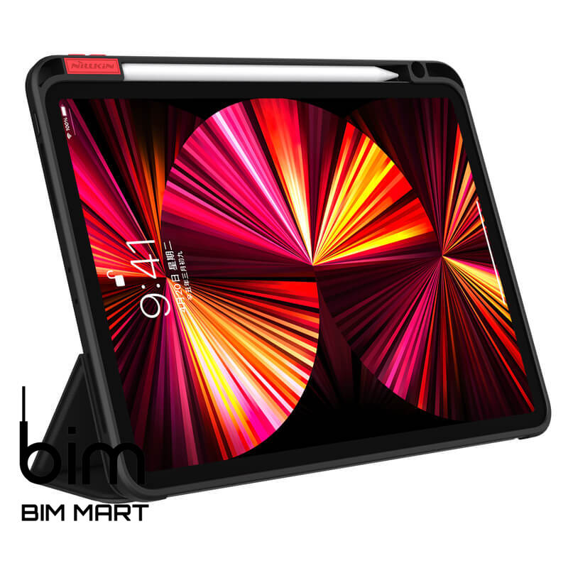 Bao da Nillkin Bevel Leather dành cho Apple iPad Pro 11 inch M1 2021 - Hành Nhập Khẩu