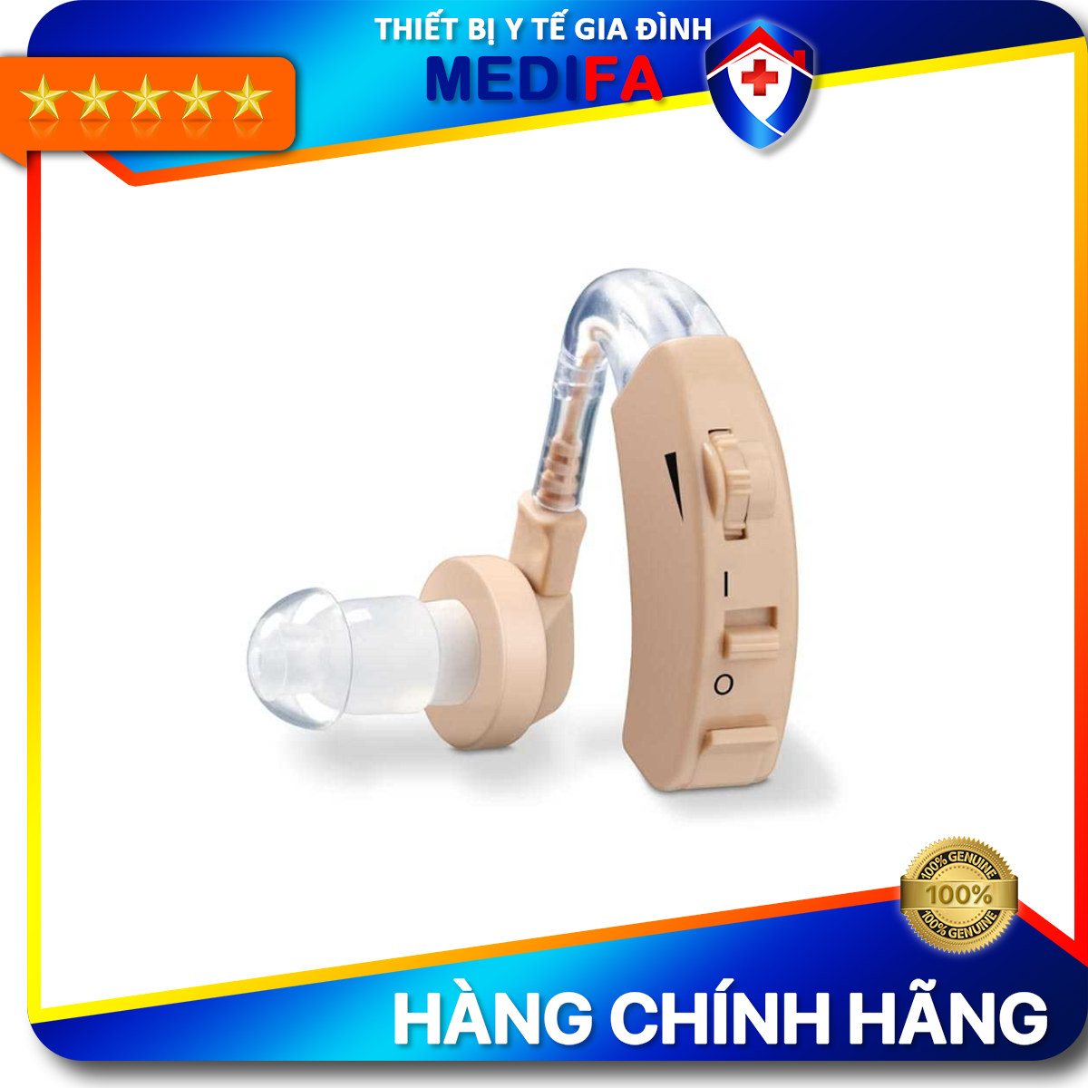 Combo Máy Trợ Thính Beurer Ha20 Nhiệt Kế Điện Tử Đầu Mềm Medilife Hình Thú Ngẫu Nhiên
