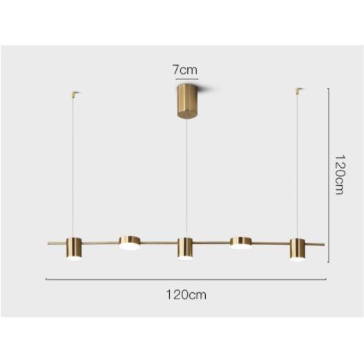 Đèn thả - Đèn trang trí Decor - Đèn thả bàn ăn 5B - Chất lượng nhập khẩu